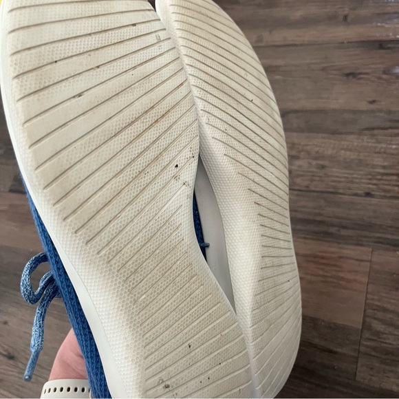 Allbirds Shoes Men's 11 Tree Runners Blue Wool Sneakers - Picture 8 of 8